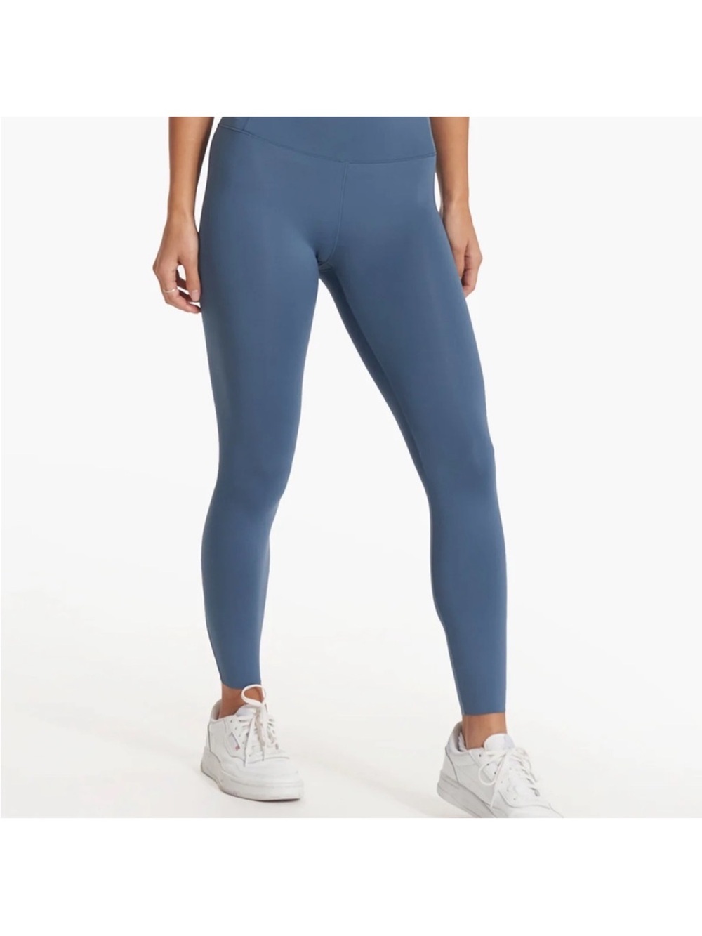 VUORI Studio Pocket High-Rise Performance Leggings Light Azure Blue Size Medium - Picture 2 of 8
